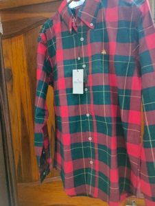 NEW BROOKS BROTHER Classic Plaid Button-Down Shirt