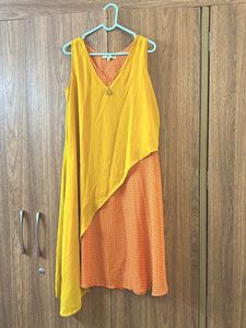 Beach wear GlobalDesi Stylish Asymmetric Dress