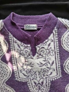 Elegant Purple Embroidered Kurta