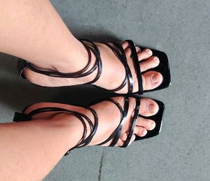 Strappy Block Heel Sandals