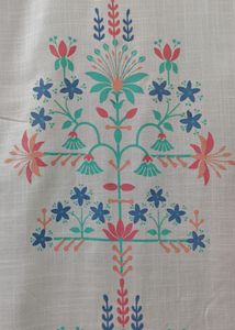 Elegant White Floral Kurta