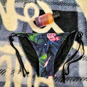 Tropical Print Bikini Bottoms