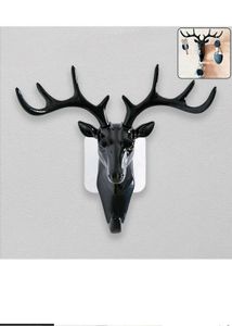 Deer Head Wall Hook Key Holder