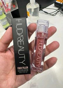 Huda Beauty Faux Filler Lip Gloss Bombshell