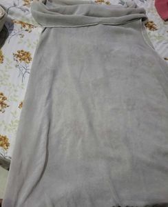 Silver colour top