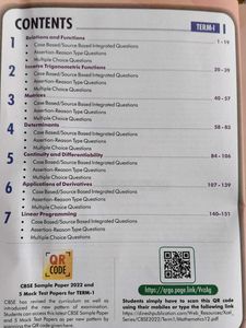 Class 12 Mathematics Question Bank sample paper