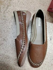 Stylish Brown Loafer Flats