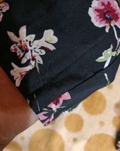 Floral Wide-Leg Pants