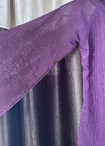 Elegant Purple Sparkly top