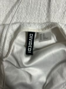 HnM White Spaghetti Strap Mini Dress