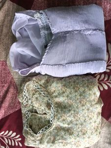 2 Chic Puff Sleeve Top &amp; Floral to