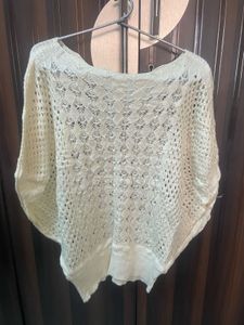 Elegant Knit Poncho