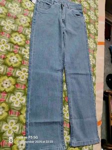 Light Wash Wide Leg Jeans