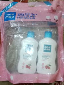 Pack Of 2 Mee Bubble Bath For Baby