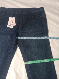 Dark Blue Denim Jeans