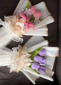 Handmade Crochet Flower Bouquets