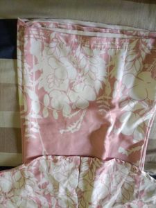 Elegant Pink Floral Kurta Set