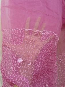 Purple Kurta Set with Pink Dupatta