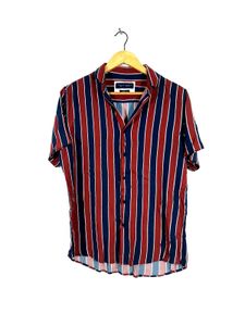 Multi Color Striped Shirt Men's