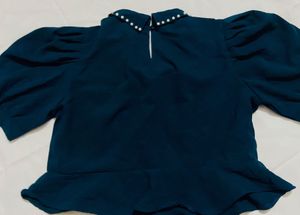 Peplum Crop Top