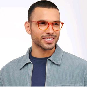 Lenskart John Jacobs Online Orange Full Rim ROUND