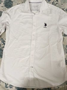 US Polo Assn White Shirt for men