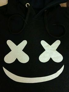 Black Marshmello Hoodie Made in ooty