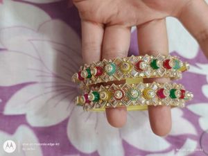 Colorful Stone Studded Bangles