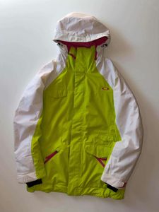 Oakley Lime Green &amp; White Technical Jacket | Vinta