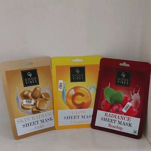 Good Vibes Sheet Masks Bundle