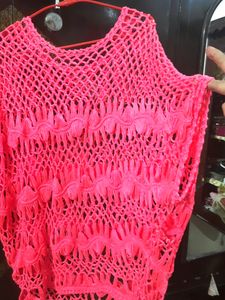 Beautiful Girl Net Top