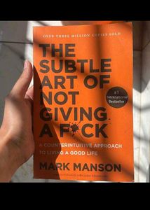 The Subtle art of not giving f*ck book