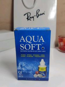 Aqua Soft solution for Contact lens