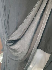 Chic Tie-Front Black Crop Top no 124