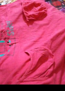 Pink Graphic Print Tee