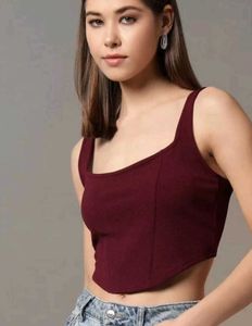 Corset Crop Top