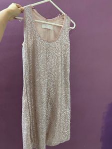 ZARA Vintage Sequin Dress - Size M
