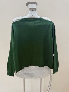 Green Cardigan