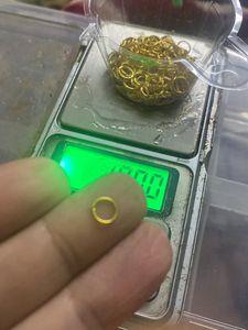 Golden Finish Jump Ring