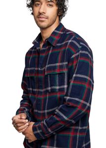 The Souled Store Men's Flannel  Relaxed fit Plaid