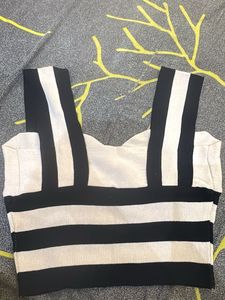Chic Striped Knit Top
