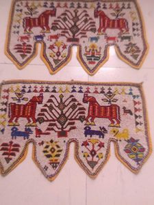 Handmade Beaded Wall Hanging