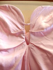 Stunning Pink Satin Maxi Dress