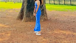 Periwinkle Maxi Dress