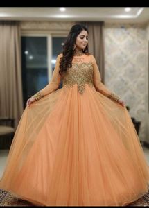 sale y2k Embroidered Gown