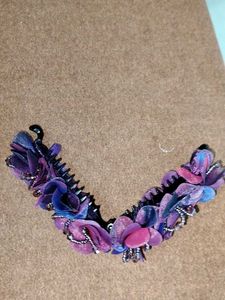 Sparkling Floral Hair Clip