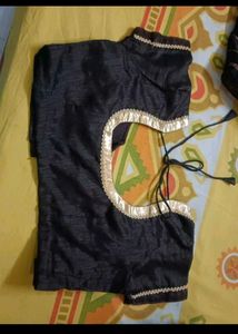 A brown elegant saree