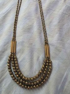 Set of 2 layered Beaded Necklace