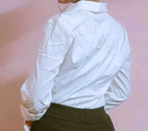 Chic White Button-Up Shirt