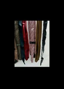 7 Vintage Silk Ties Collection